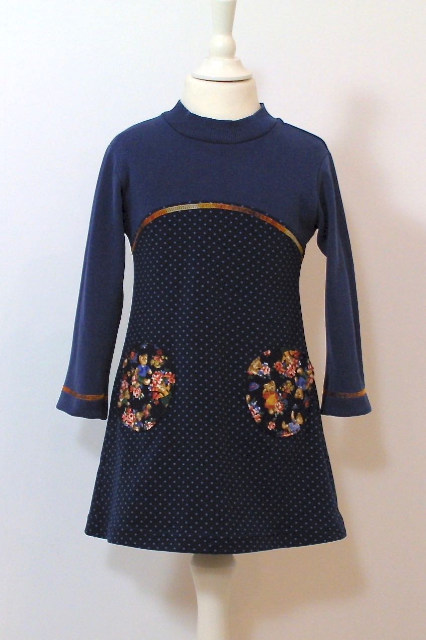 Upcycling Pullover zu warmen Kleidchen – Nähen und Upcycling